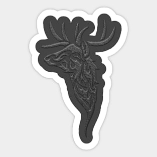 Cool Stag Sticker